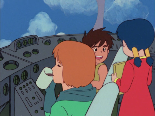 Future Boy Conan 20 flying machine